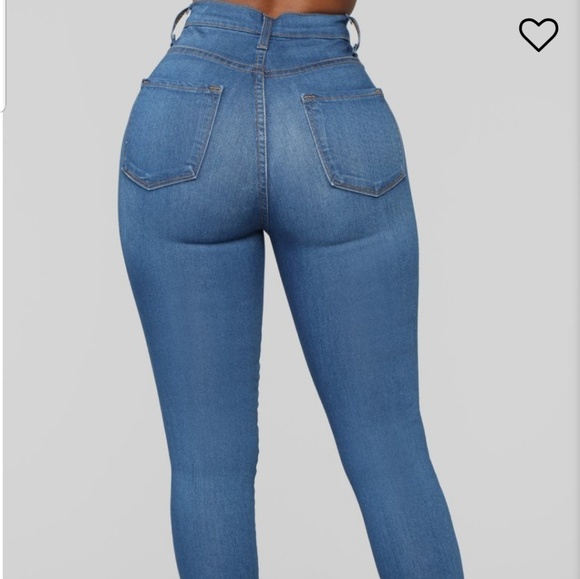 Fashion Nova High WaistJeans - Picture 5 of 8